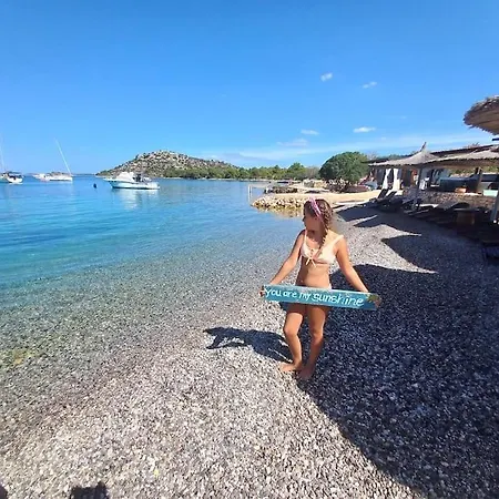 House Lady - & Tavern Bain, Free Transport, Pool, Island Of Zut - Kornati
